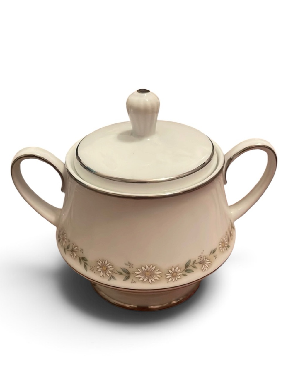 1969 Noritake Fine China "Trilby" Sugar Bowl with Lid